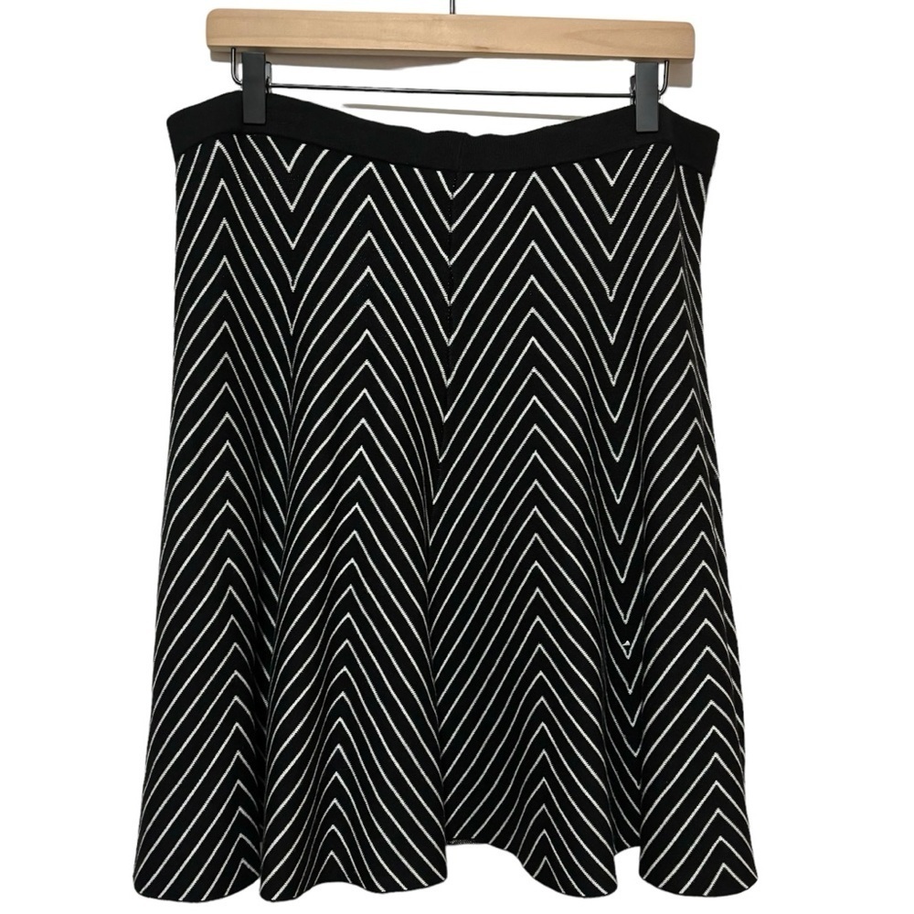 NWT Grace Elements Pull-On A-Line Skirt Elastic Waist Women’s Size XL